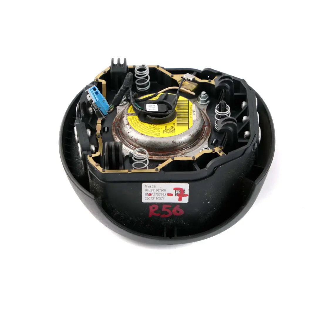 Lado Conductor Modulo Airbag Airbag para Mini Cooper R55 R56 Volante con número de pieza 2757663 Mini Cooper R55 R56 Volante Lado Conductor Modulo Airbag Airbag - SKU 2757663-7 - Número de pieza 2757663