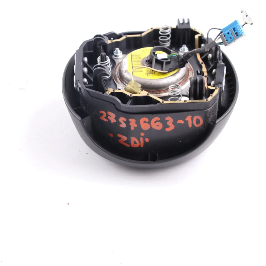 Steering Wheel Driver's Side Air Module Bag Unit to Mini Cooper R55 R56 R57 with Part number 2757663 Mini Cooper R55 R56 R57 Steering Wheel Driver's Side Air Module Bag Unit - SKU 2757663-8 - Part number 2757663