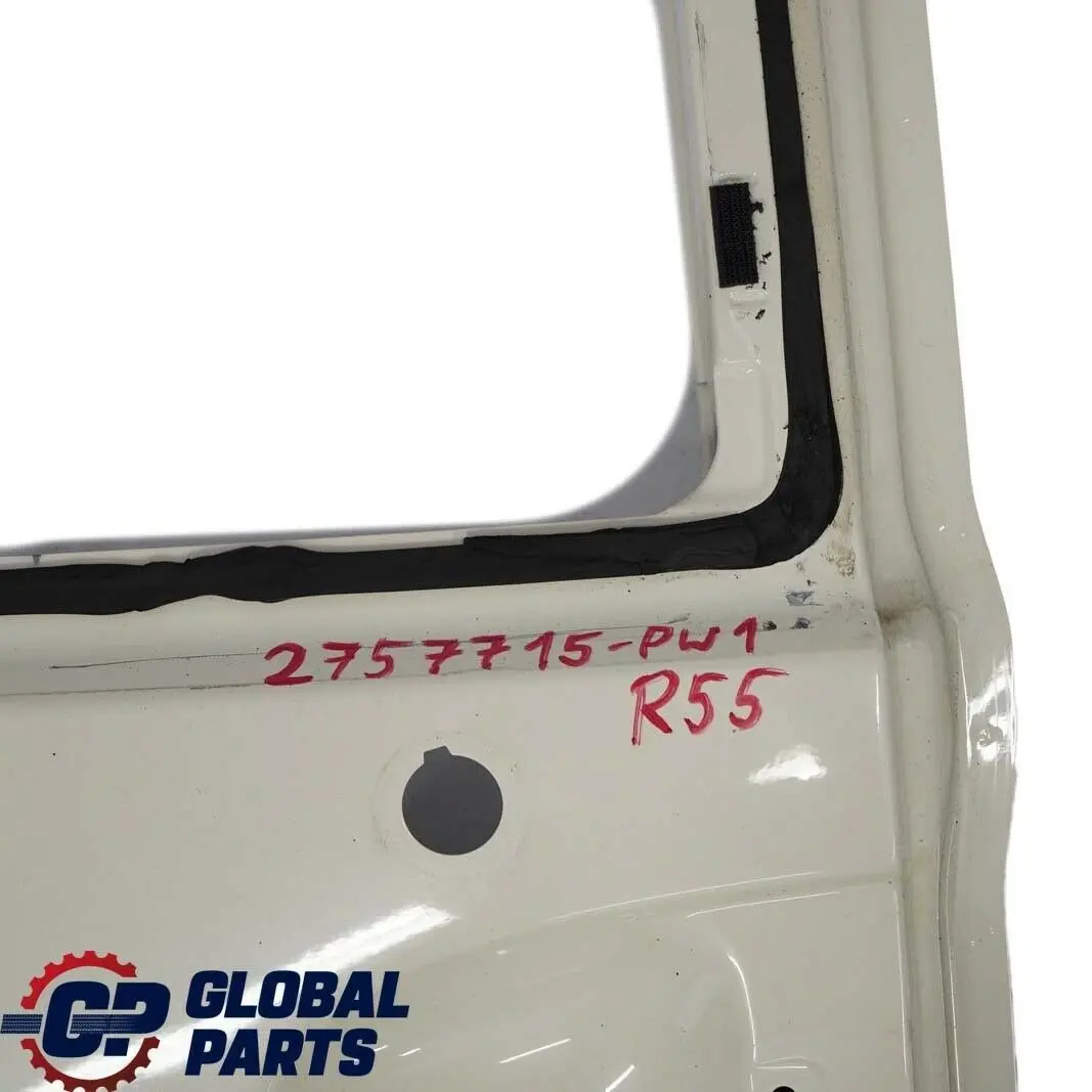 Heckklappe Splitdoor Hinten Links Pepper White - 850 für BMW Mini Clubman R55 mit Teilenummer 2757715 BMW Mini Clubman R55 Heckklappe Splitdoor Hinten Links Pepper White - 850 - SKU 2757715-PW1 - Teilenummer 2757715