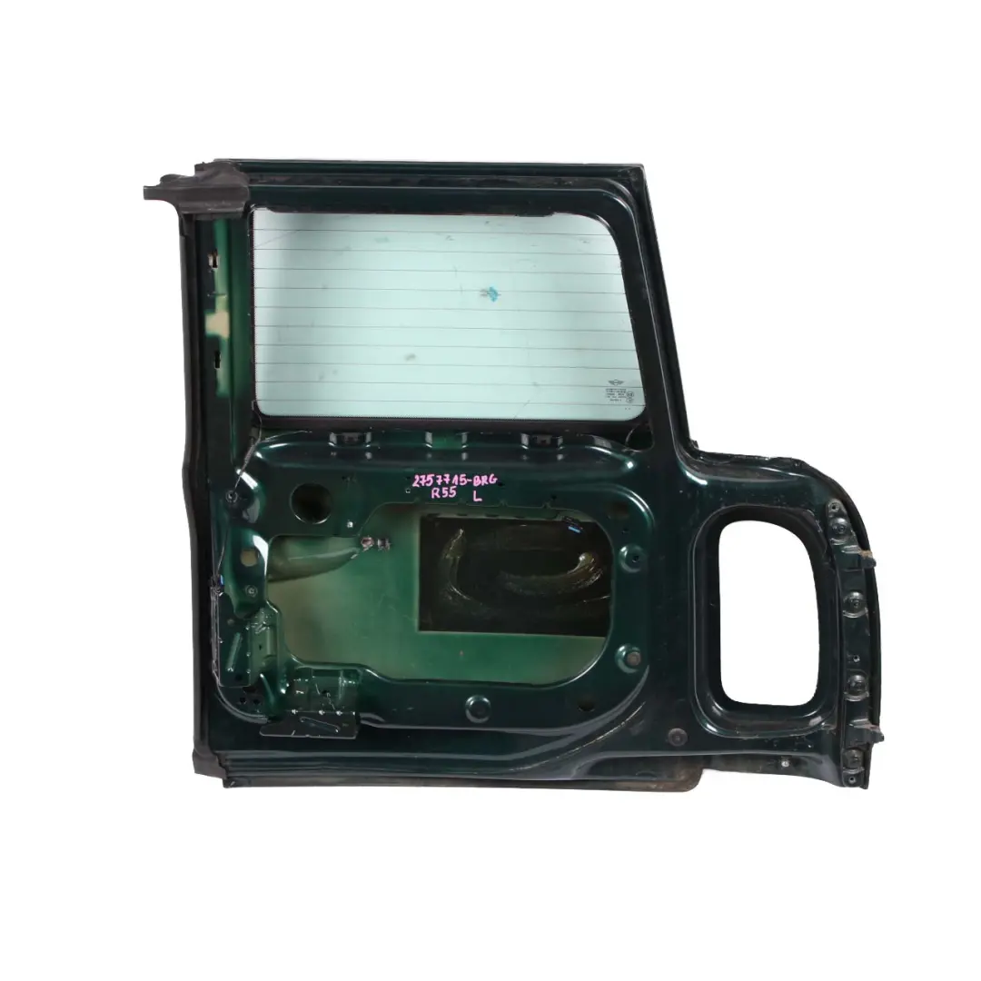 Boot Trunk Lid Left N/S Splitdoor British Racing Green - A67 to Mini Clubman R55 with Part number 2757715 Mini Clubman R55 Boot Trunk Lid Left N/S Splitdoor British Racing Green - A67 - SKU 2757715-BRG - Part number 2757715