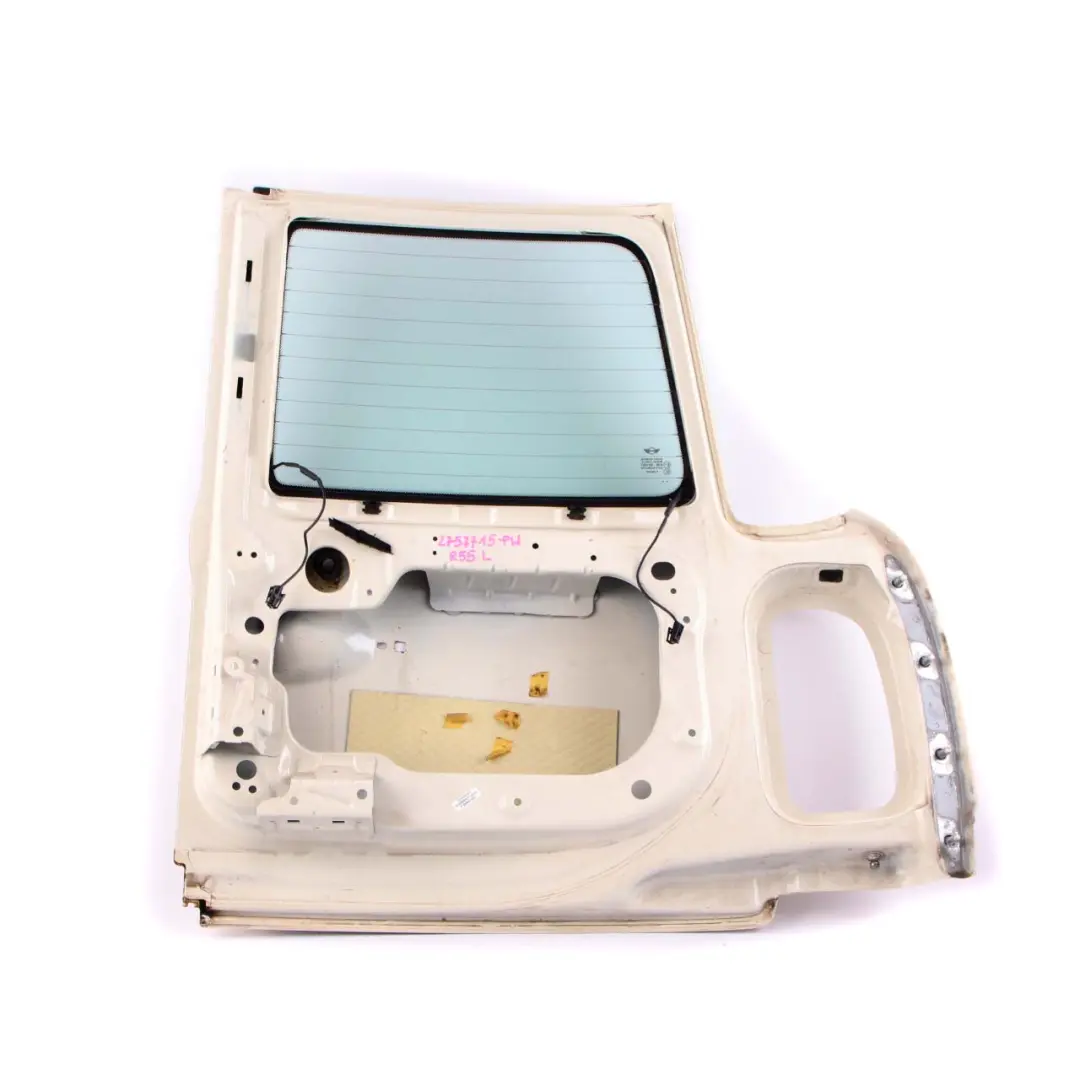 Boot Trunk Lid Left N/S Splitdoor Split Door Pepper White 850 to Mini Clubman R55 with Part number 2757715 Mini Clubman R55 Boot Trunk Lid Left N/S Splitdoor Split Door Pepper White 850 - SKU 2757715-PW - Part number 2757715