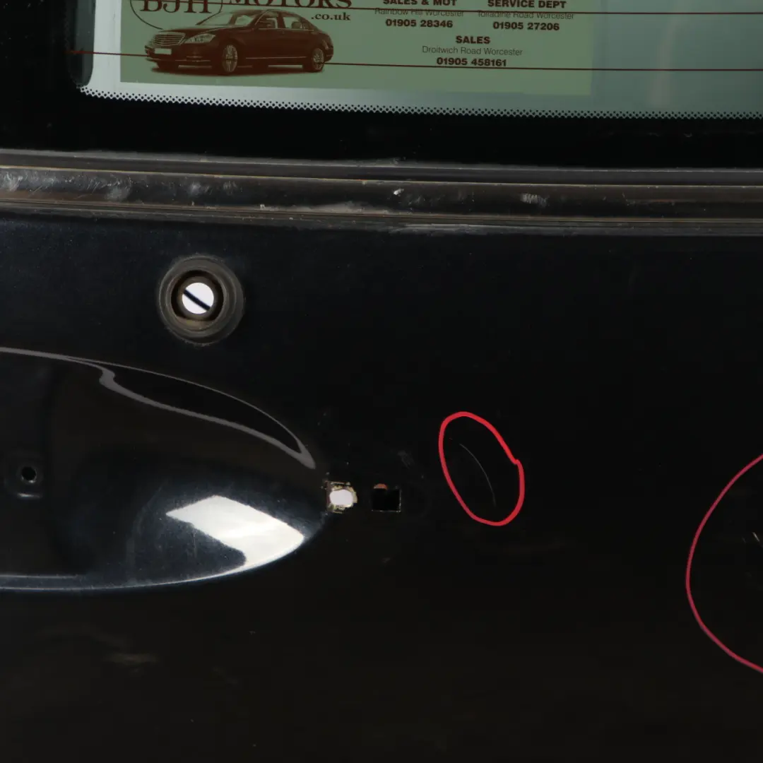 Boot Trunk Right O/S Splitdoor Split Door Astro Black - A25 to Mini Clubman R55 with Part number 2757716 Mini Clubman R55 Boot Trunk Right O/S Splitdoor Split Door Astro Black - A25 - SKU 2757716-ASB2 - Part number 2757716