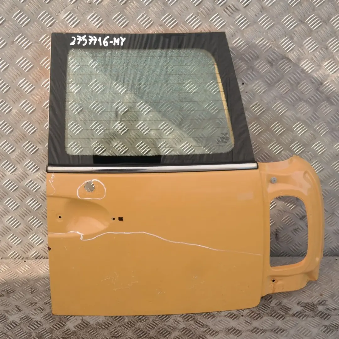 Hayon Splitdoor Arriere Droite Mellow Yellow Jaune pour Mini Clubman R55 à propos du numéro de pièce 2757716 Mini Clubman R55 Hayon Splitdoor Arriere Droite Mellow Yellow Jaune - SKU 2757716-MY - Numéro de pièce 2757716