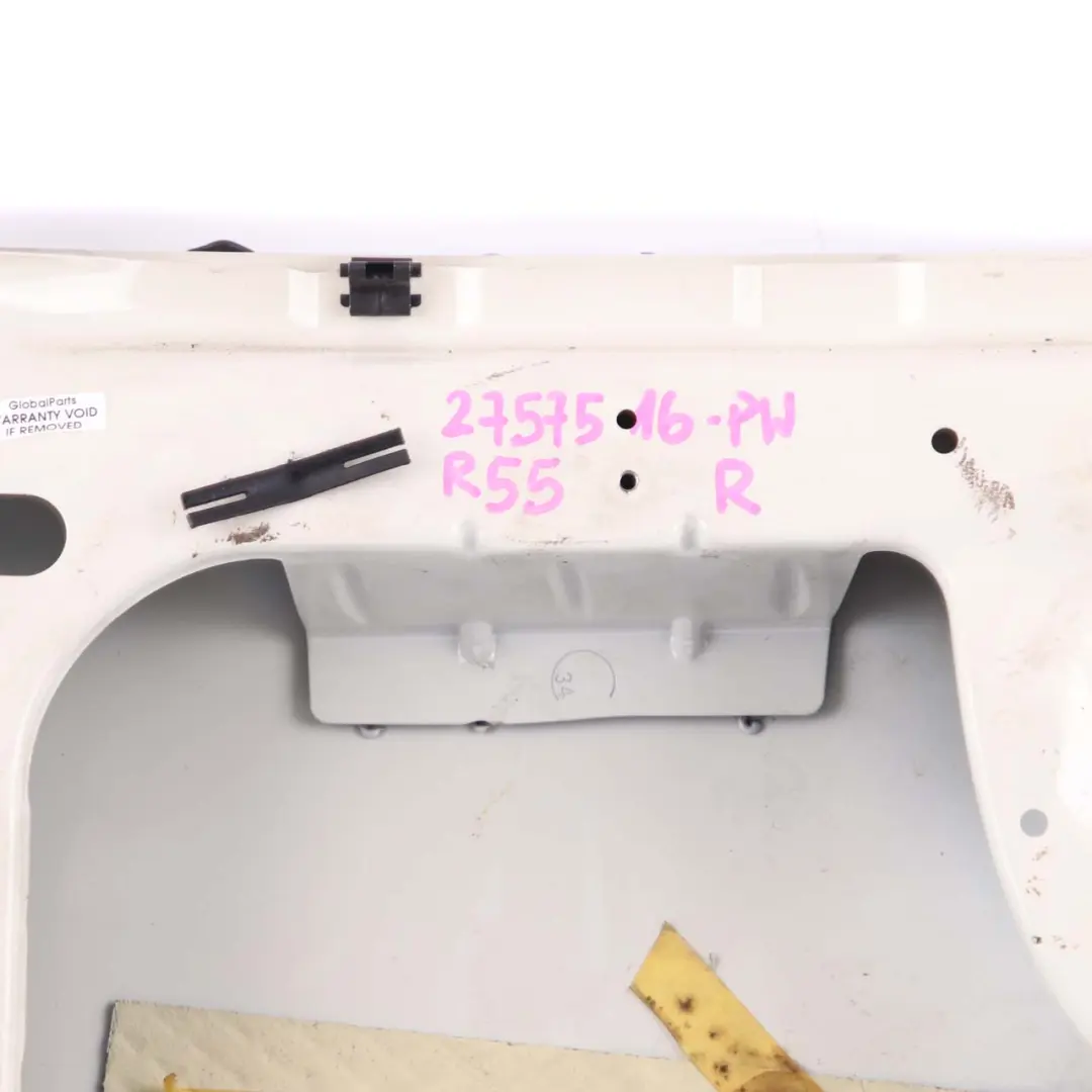 Boot Trunk Right O/S Splitdoor Split Door Pepper White - 850 to Mini Clubman R55 with Part number 2757716 Mini Clubman R55 Boot Trunk Right O/S Splitdoor Split Door Pepper White - 850 - SKU 2757716-PW - Part number 2757716