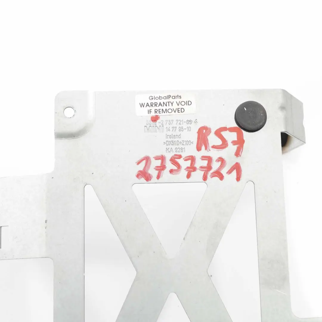 DAB Tuner Halterung Mini Cooper R55 R56 R57 DAB Modul Einheit Halterung für mit Teilenummer 2757721 DAB Tuner Halterung Mini Cooper R55 R56 R57 DAB Modul Einheit Halterung - SKU 2757721 - Teilenummer 2757721