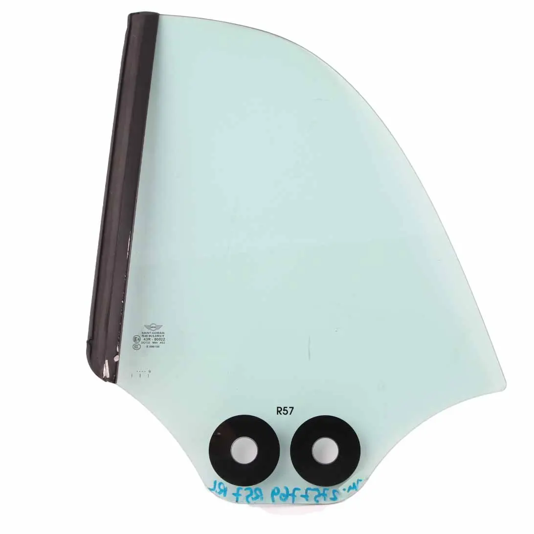 Mini Cabrio R57 Szyba Boczna Zielona Lewa AS2 2757769