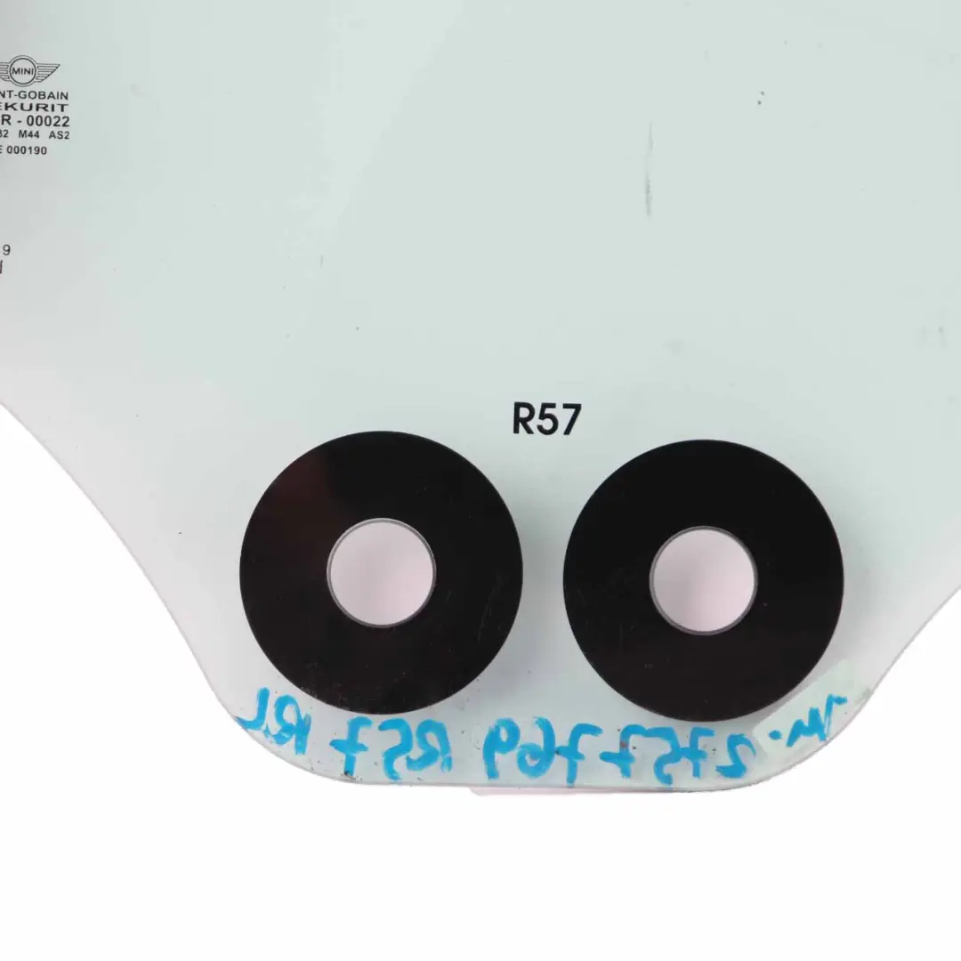 Seitenscheibe Hinten Links 5137 für BMW MINI R57 Cabrio mit Teilenummer 2757769 BMW MINI R57 Cabrio Seitenscheibe Hinten Links 5137 - SKU 2757769 - Teilenummer 2757769