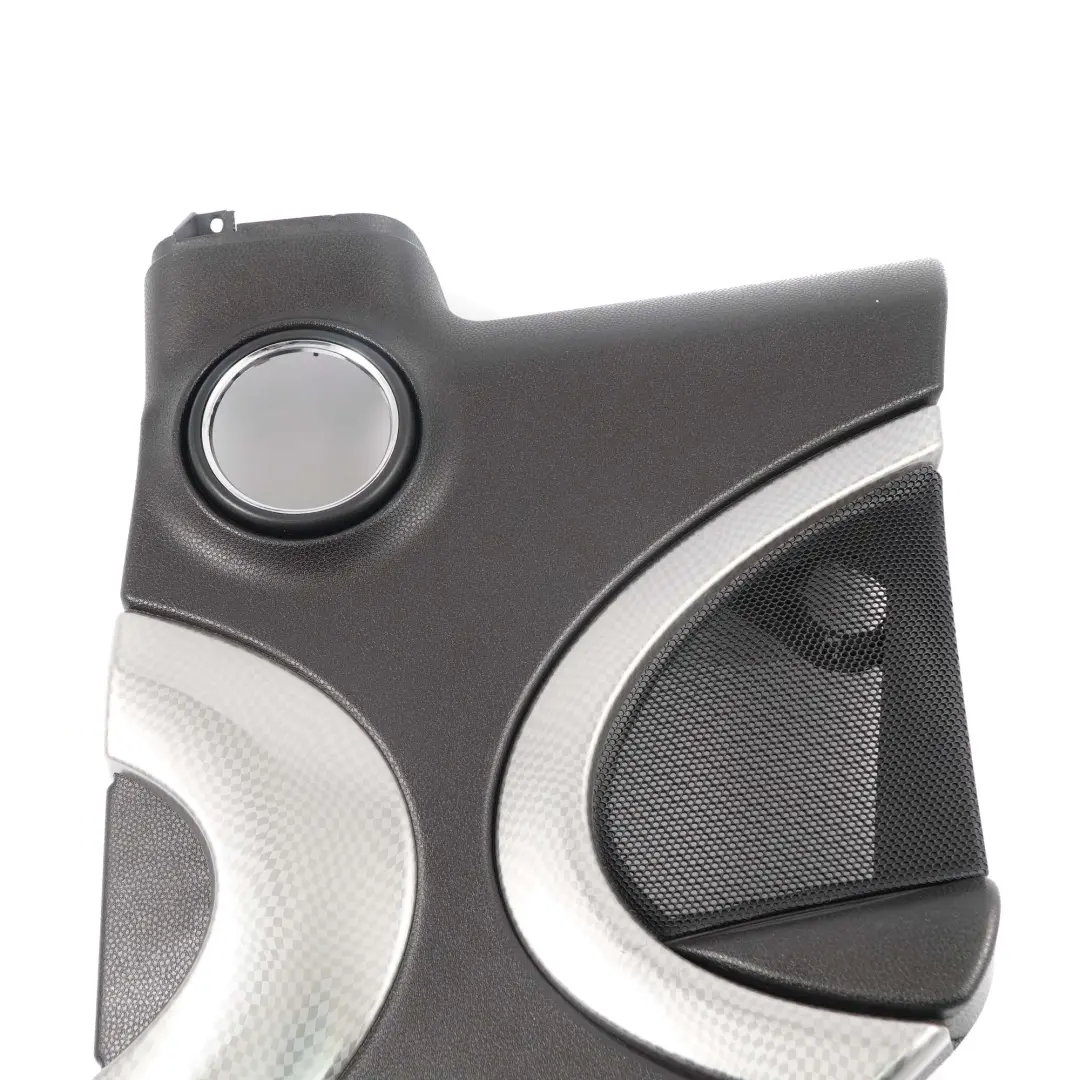 Mini R55 Clubman Lateral Trim Cooper S Clubdoor Side Panel Checkered Silver - SKU 2757868-6 - Part number 2757868