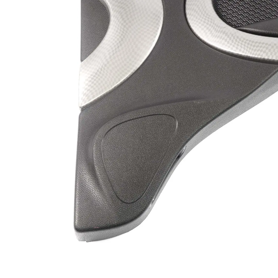 Mini R55 Clubman Lateral Trim Cooper S Clubdoor Side Panel Checkered Silver - SKU 2757868-6 - Part number 2757868