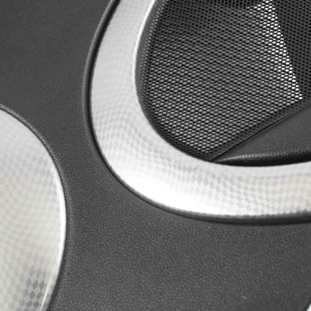 Lateral Trim Cooper S Clubdoor Side Panel Checkered Silver to Mini R55 Clubman with Part number 2757868 Mini R55 Clubman Lateral Trim Cooper S Clubdoor Side Panel Checkered Silver - SKU 2757868-6 - Part number 2757868