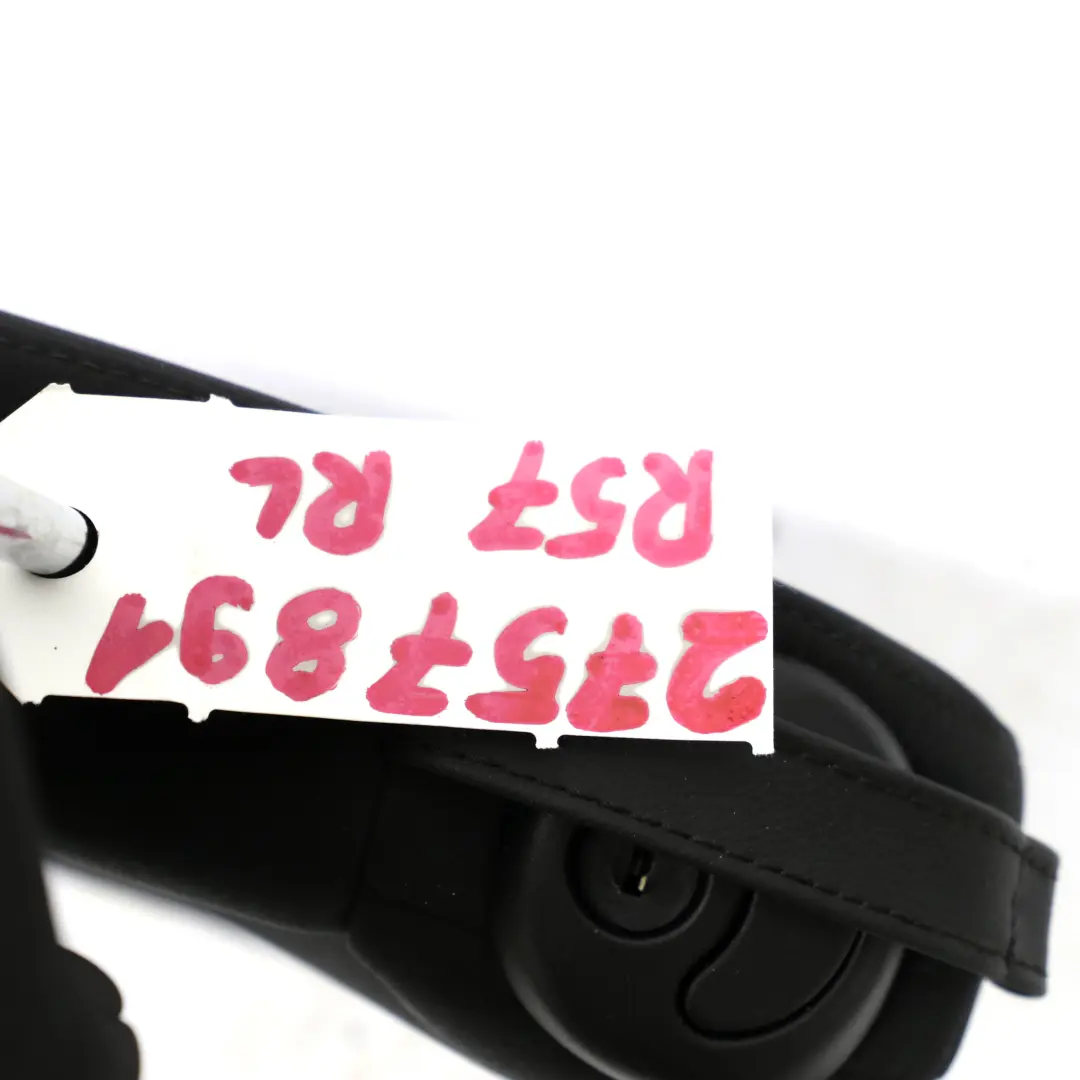 Mini R57 Cooper S Respaldo Asiento Trasero Izquierdo Tela cuadros Negro Carbono - SKU 2757891 - Número de pieza 2757891