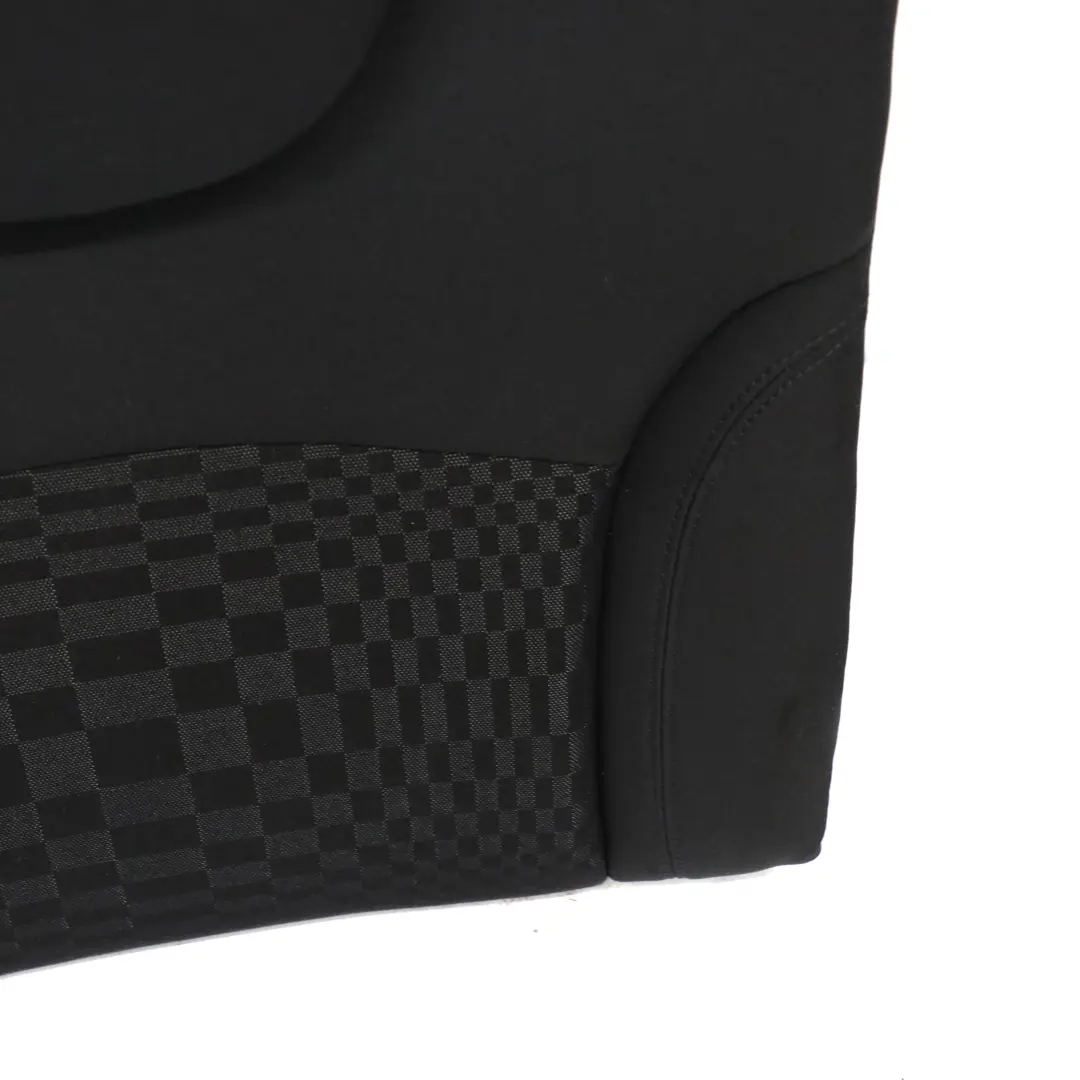 Mini R57 Cooper S Bezug Lehne Rechts Stoff Chequered Carbon Black Schwarz - SKU 2757892 - Teilenummer 2757892