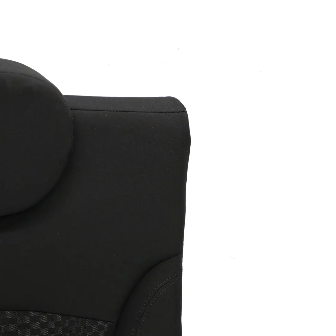 Right Seat O/S Cloth Backrest Chequered Carbon Black to Mini R57 Cooper S Rear with Part number 2757892 Mini R57 Cooper S Rear Right Seat O/S Cloth Backrest Chequered Carbon Black - SKU 2757892 - Part number 2757892