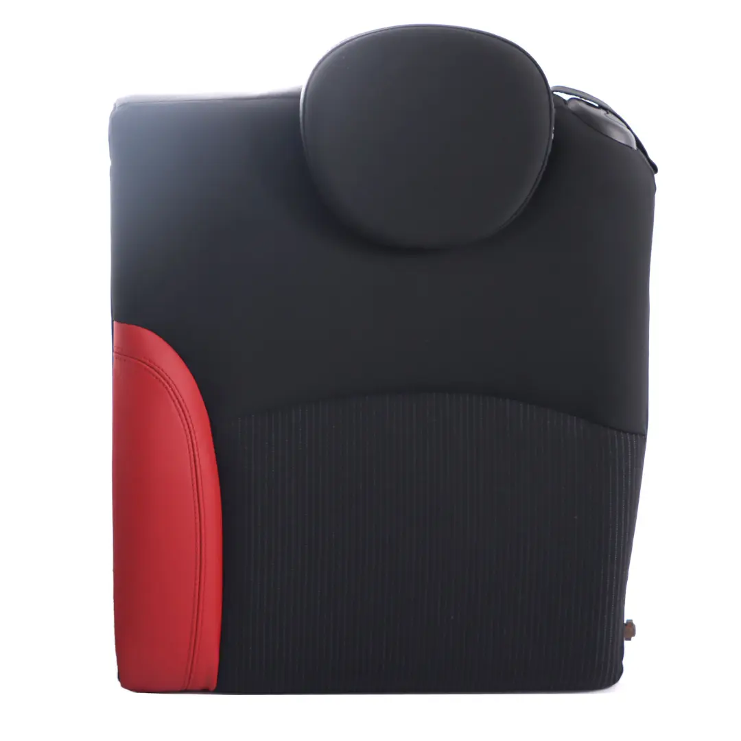 Backrest Rear Left N/S Cloth Leather Ray Rooster Red to Mini Cabrio R57 LCI Seat with Part number 2757899 Mini Cabrio R57 LCI Seat Backrest Rear Left N/S Cloth Leather Ray Rooster Red - SKU 2757899 - Part number 2757899