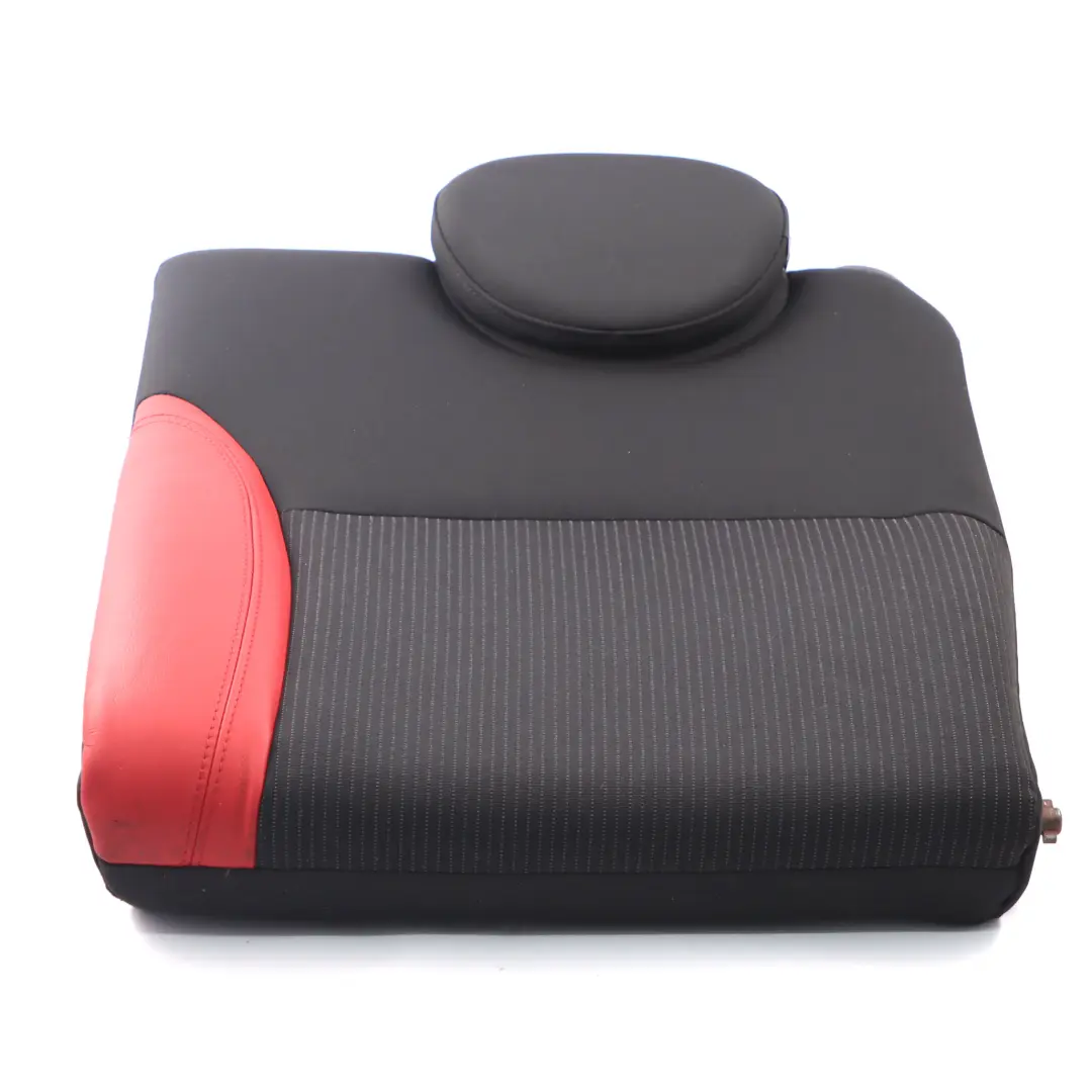 Backrest Rear Left N/S Cloth Leather Ray Rooster Red to Mini Cabrio R57 LCI Seat with Part number 2757899 Mini Cabrio R57 LCI Seat Backrest Rear Left N/S Cloth Leather Ray Rooster Red - SKU 2757899 - Part number 2757899