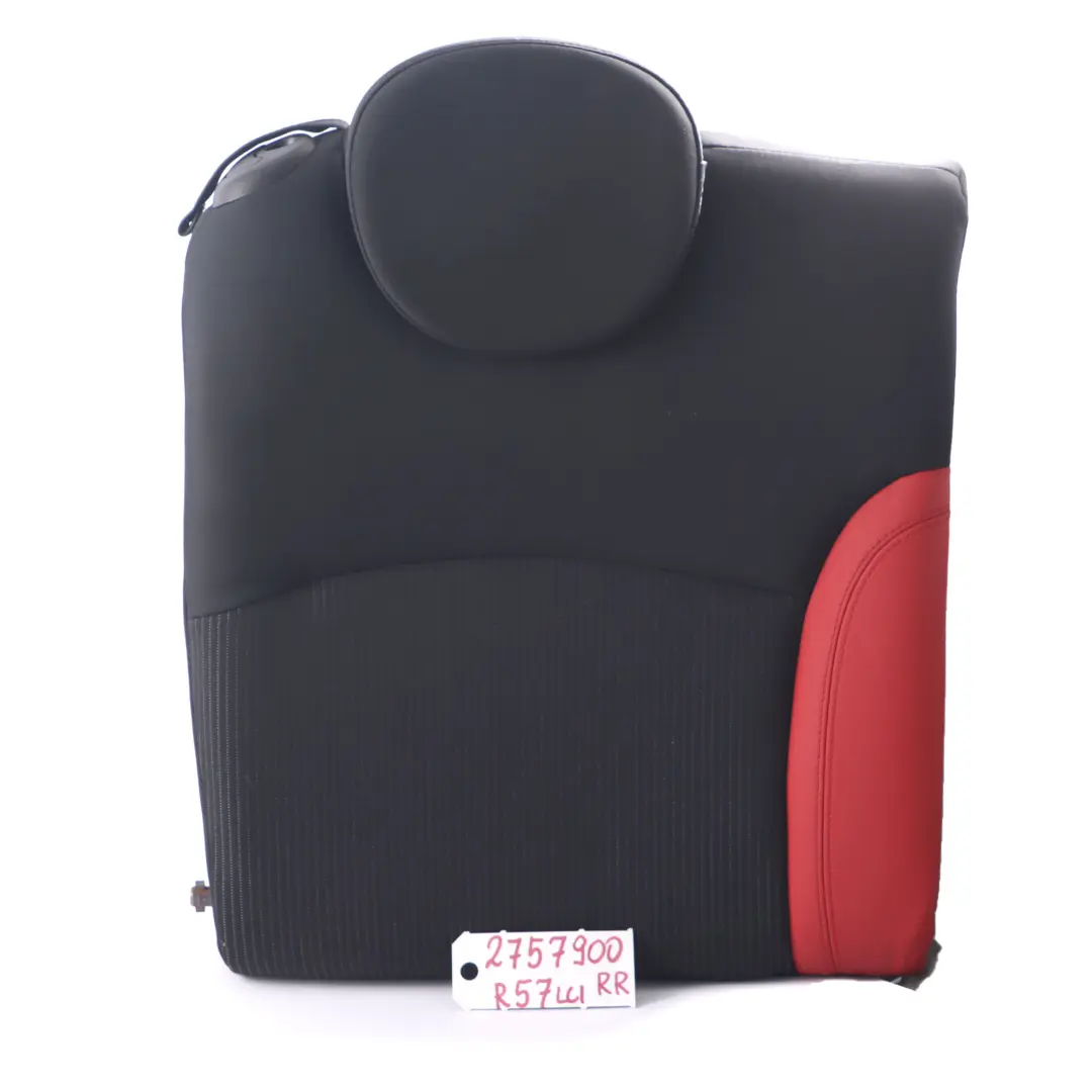 Mini Cabrio R57 LCI Kanapa Oparcie Prawe Prawy Tył Półskóra - SKU 2757900 - Numer Części 2757900