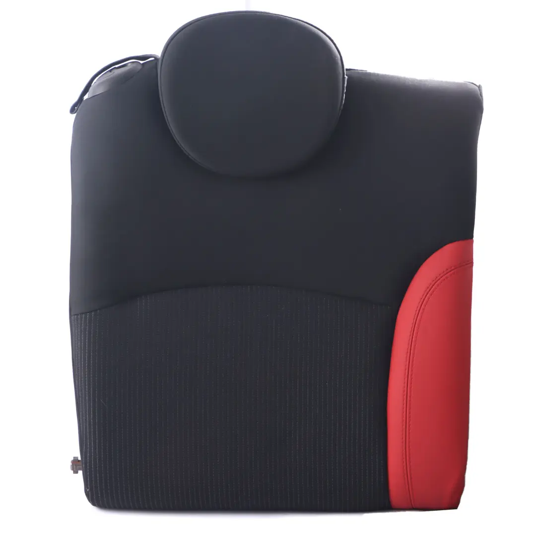 Dossier de Siège Arrière Droite Demi-cuir Rouge pour Mini Cabrio R57 LCI à propos du numéro de pièce 2757900 Mini Cabrio R57 LCI Dossier de Siège Arrière Droite Demi-cuir Rouge - SKU 2757900 - Numéro de pièce 2757900
