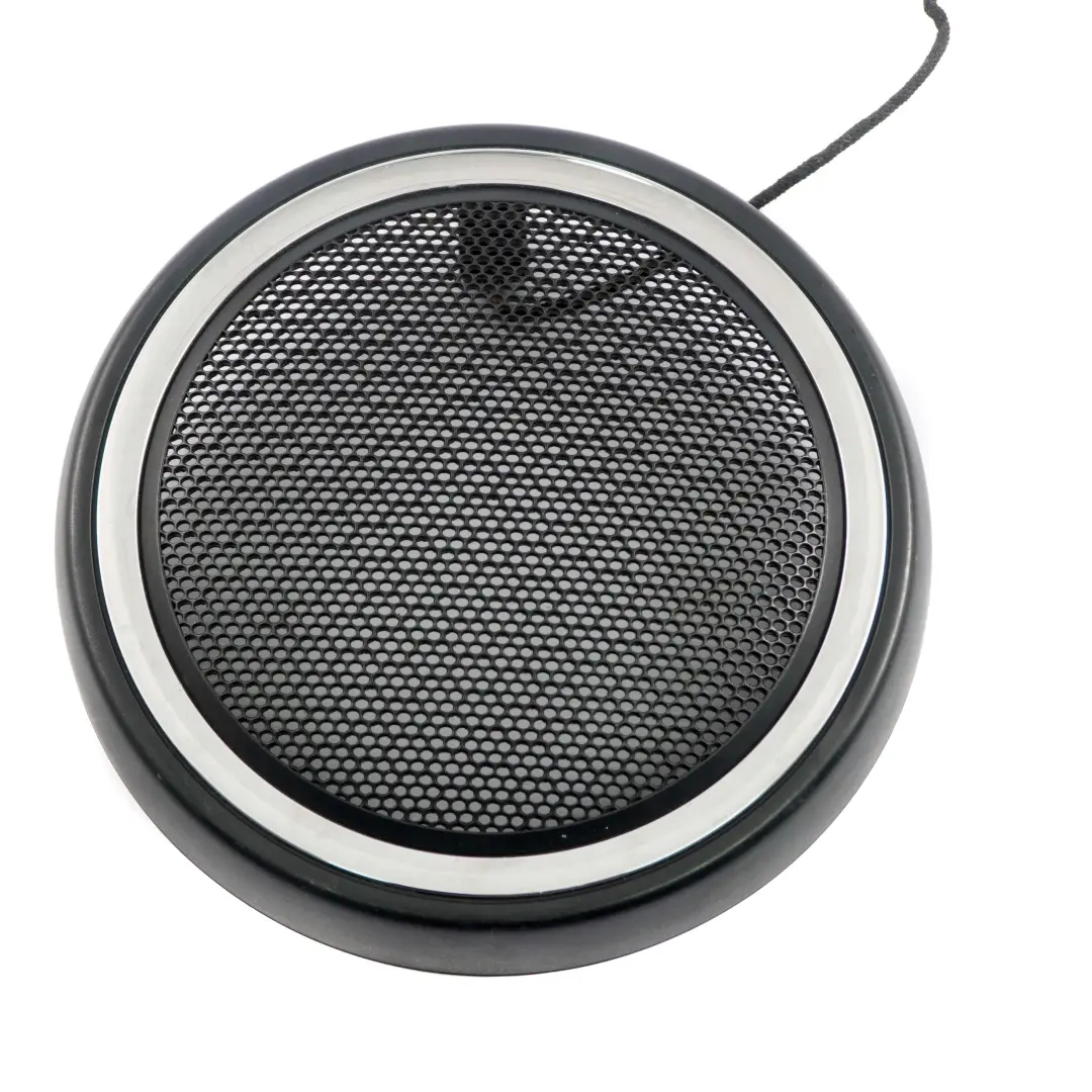 Tapa Puerta Delantera Izqueirda Woofer Inferior Luz Ambiental Cromada para Mini R57 con número de pieza 2757985 Mini R57 Tapa Puerta Delantera Izqueirda Woofer Inferior Luz Ambiental Cromada - SKU 2757985 - Número de pieza 2757985