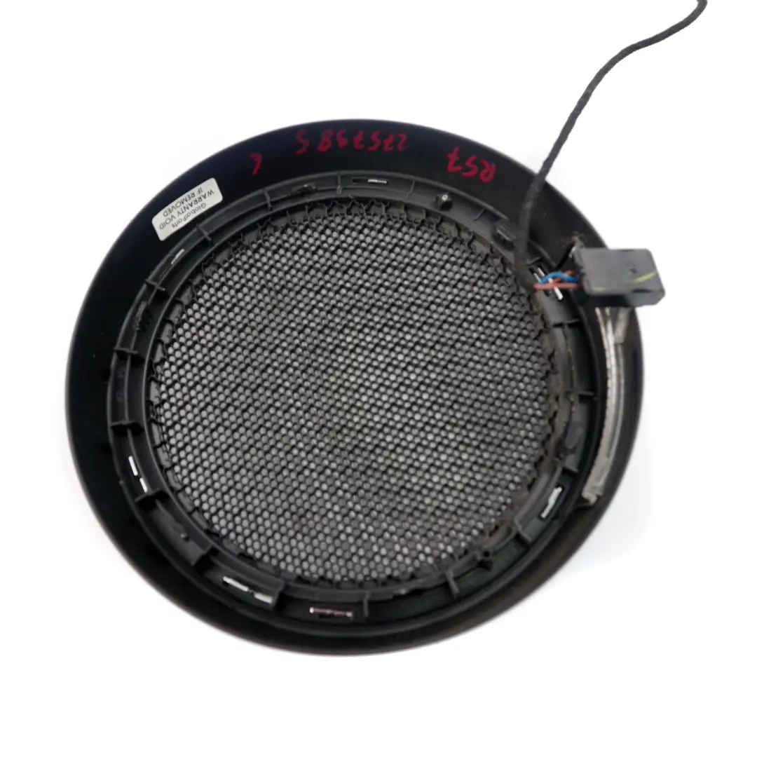Mini R57 Front Left Door N/S Lower Woofer Speaker Cover Chrome Ambient Light - SKU 2757985 - Part number 2757985
