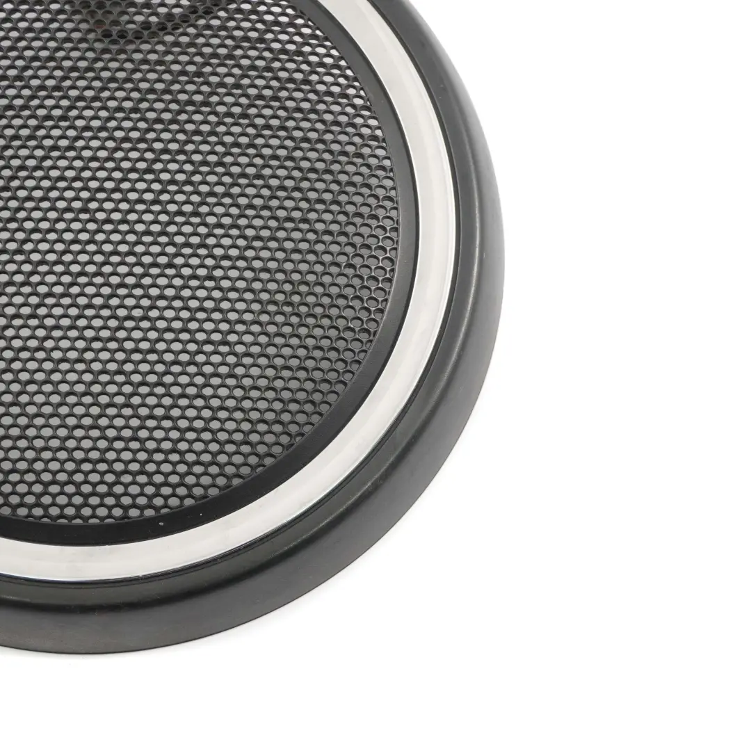 Tapa Puerta Delantera Izqueirda Woofer Inferior Luz Ambiental Cromada para Mini R57 con número de pieza 2757985 Mini R57 Tapa Puerta Delantera Izqueirda Woofer Inferior Luz Ambiental Cromada - SKU 2757985 - Número de pieza 2757985