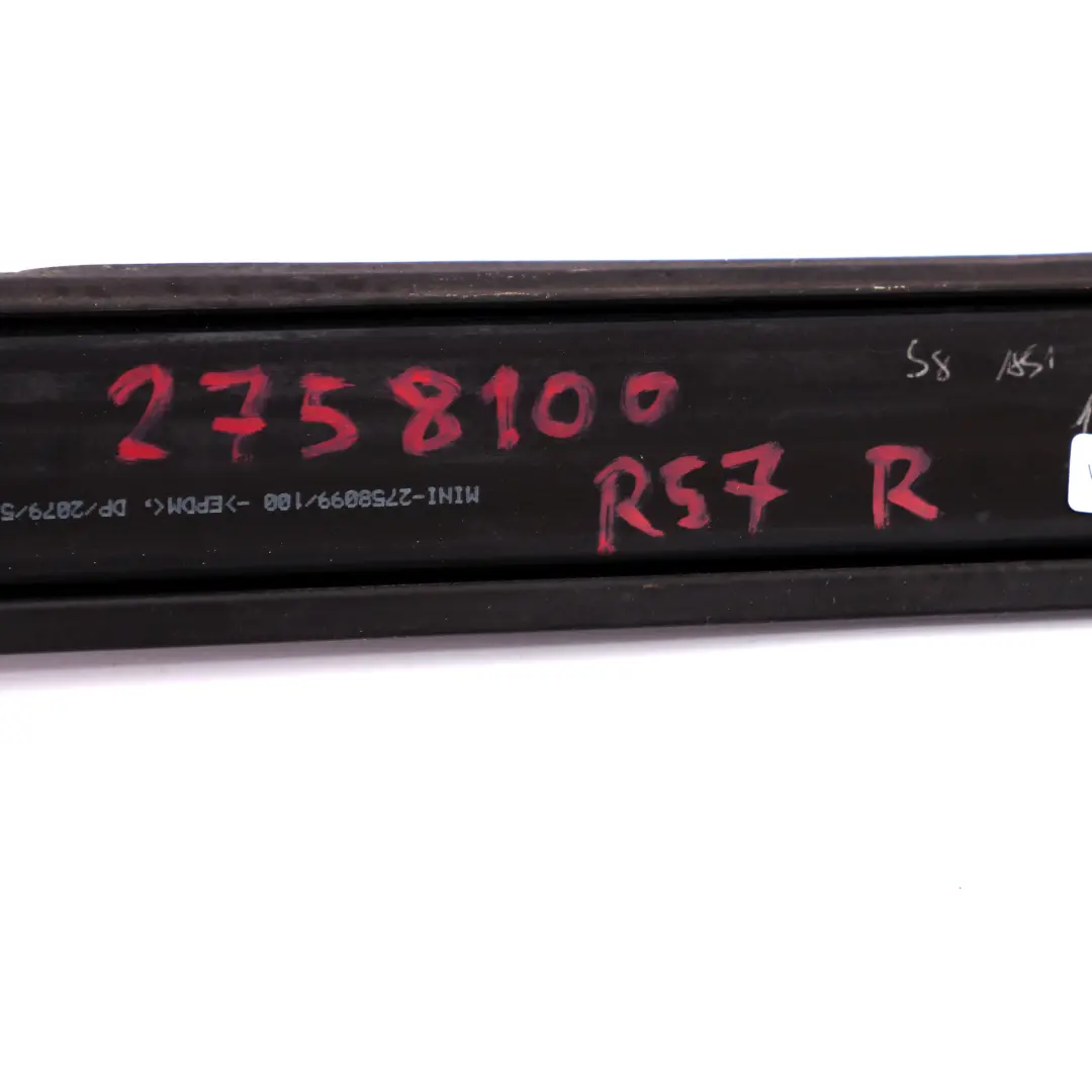 Dichtung Siegel Verdeck Vorne Links für MINI Cabrio R57 LCI Cabrio mit Teilenummer 2758099 MINI Cabrio R57 LCI Cabrio Dichtung Siegel Verdeck Vorne Links - SKU 2758099 - Teilenummer 2758099