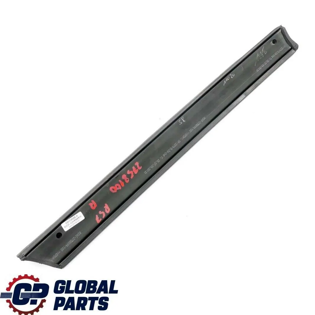 Front Right O/S Joint Seal Gasket to Mini Cooper R57 Cabrio with Part number 2758100 Mini Cooper R57 Cabrio Front Right O/S Joint Seal Gasket - SKU 2758100 - Part number 2758100