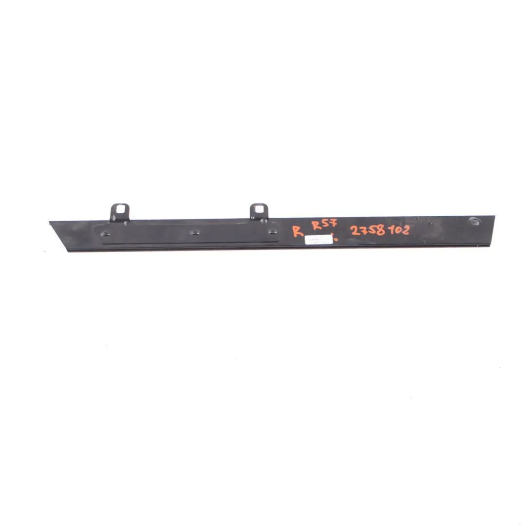 Mini Cabrio R57 Prowadnica szyna uszczelki dach - SKU 2758102 - Numer Części 2758102