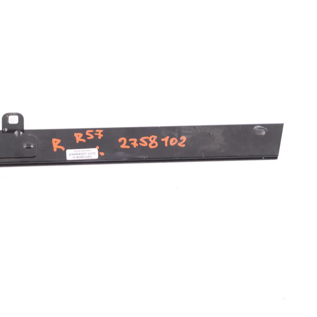 Mini R57 Cabrio Verdeck Dichtungsschiene Vorne Rechts 5434 - SKU 2758102 - Teilenummer 2758102