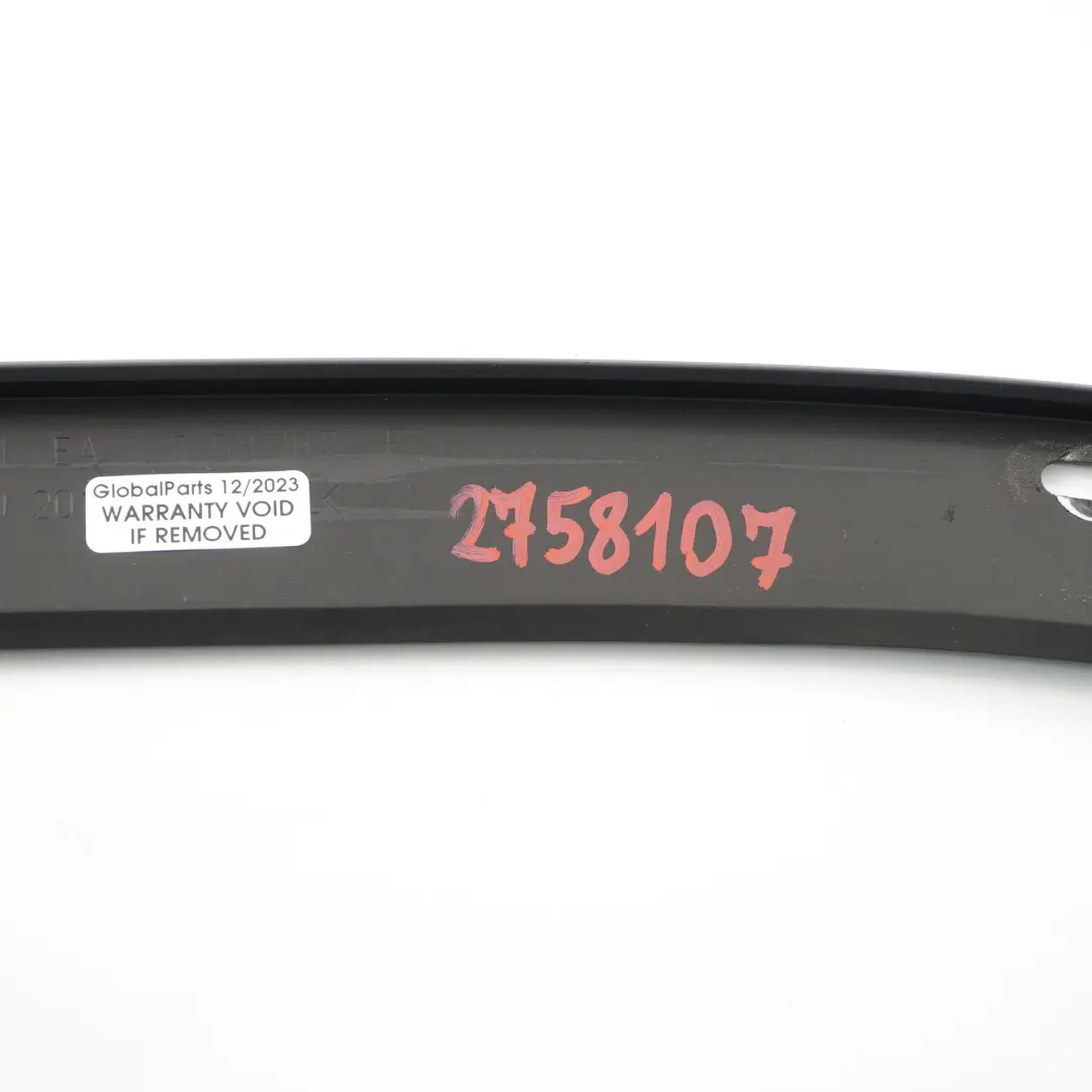 Mini R57 F57 Convertible Folding Top Mounting Rail Seal Middle Left N/S - SKU 2758107 - Part number 2758107