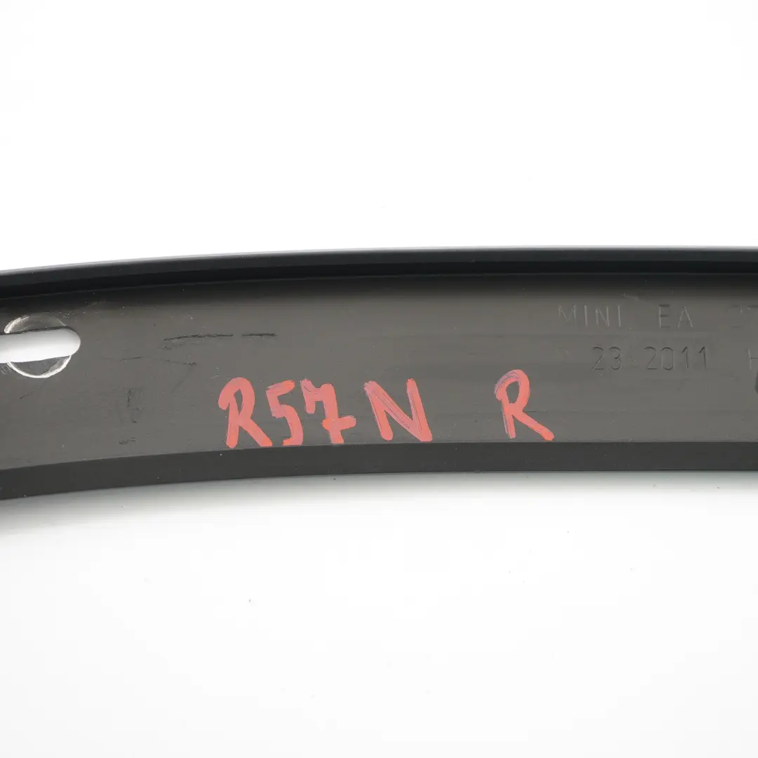 Plegable Carril Montaje de la Tapa Sello Medio Derecho para Mini R57 F57 Convertible con número de pieza 2758108 Mini R57 F57 Convertible Plegable Carril Montaje de la Tapa Sello Medio Derecho - SKU 2758108 - Número de pieza 2758108