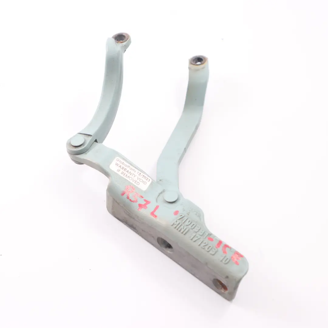 Charnière de hayon de coffre arrière gauche Ice Bleu B28 7190331 pour Mini Cabrio R57 à propos du numéro de pièce 2758375 Mini Cabrio R57 Charnière de hayon de coffre arrière gauche Ice Bleu B28 7190331 - SKU 2758375-ICE - Numéro de pièce 2758375
