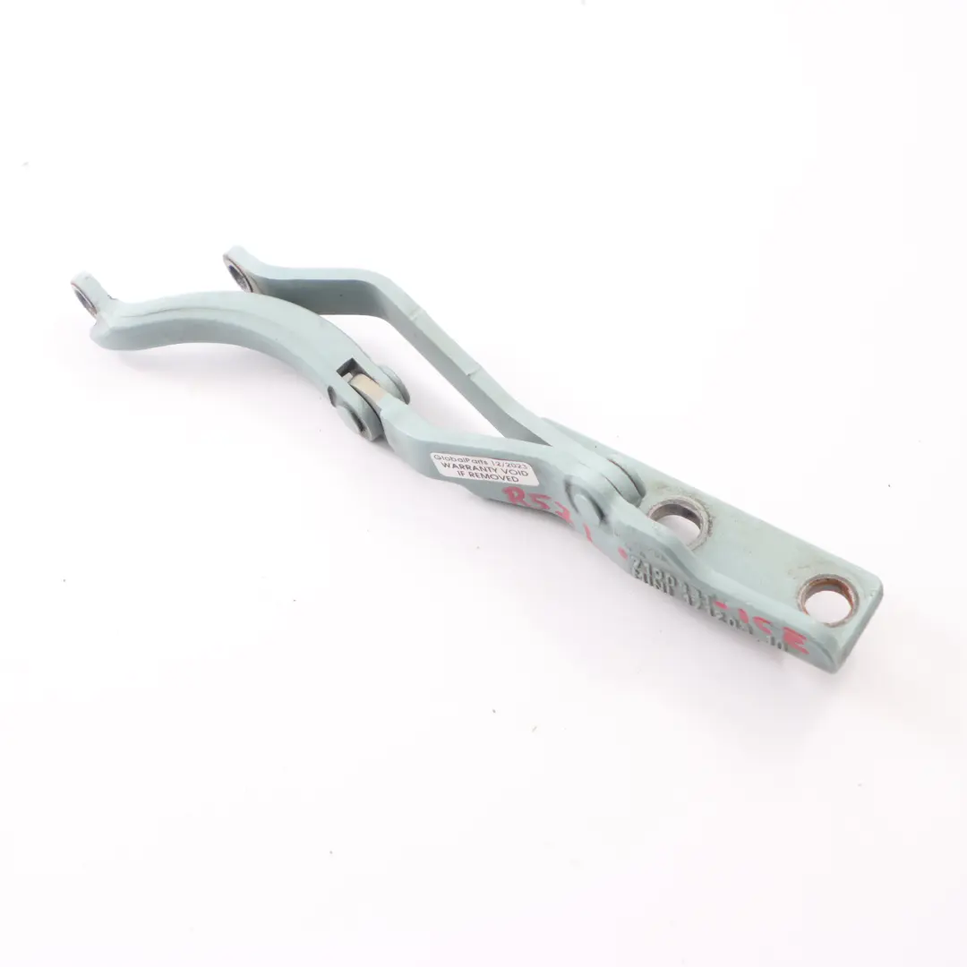 Maletero Tapa Portón Bisagra Trasera Izquierda Azul Hielo B28 7190331 para Mini R57 con número de pieza 2758375 Mini R57 Maletero Tapa Portón Bisagra Trasera Izquierda Azul Hielo B28 7190331 - SKU 2758375-ICE - Número de pieza 2758375