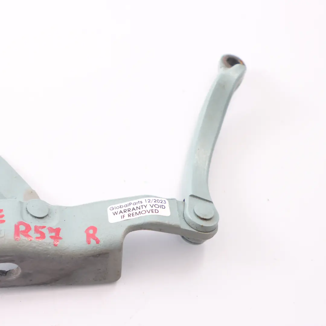 Boot Trunk Tailgate Hinge Rear Right O/S Ice Blue B28 7190332 to Mini Cabrio R57 with Part number 2758376 Mini Cabrio R57 Boot Trunk Tailgate Hinge Rear Right O/S Ice Blue B28 7190332 - SKU 2758376-ICE - Part number 2758376