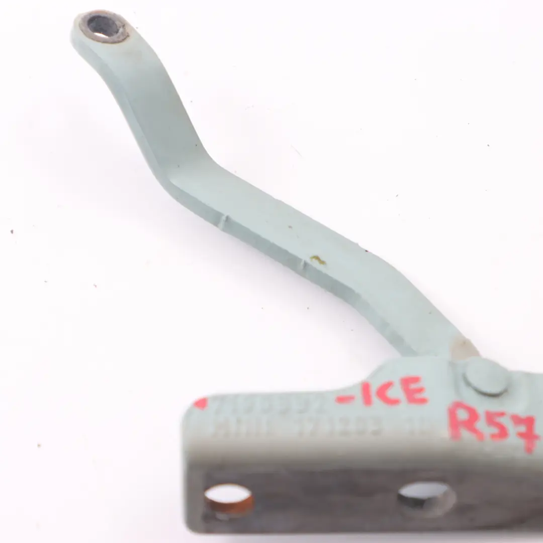 Kofferraum Heck klappen scharnier rechts Eisblau B28 7190332 für Mini Cabrio R57 mit Teilenummer 2758376 Mini Cabrio R57 Kofferraum Heck klappen scharnier rechts Eisblau B28 7190332 - SKU 2758376-ICE - Teilenummer 2758376