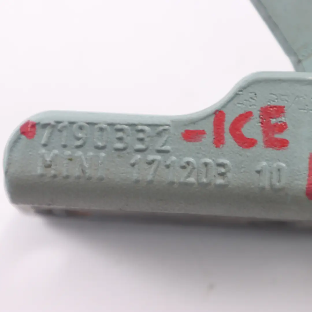 Kofferraum Heck klappen scharnier rechts Eisblau B28 7190332 für Mini Cabrio R57 mit Teilenummer 2758376 Mini Cabrio R57 Kofferraum Heck klappen scharnier rechts Eisblau B28 7190332 - SKU 2758376-ICE - Teilenummer 2758376