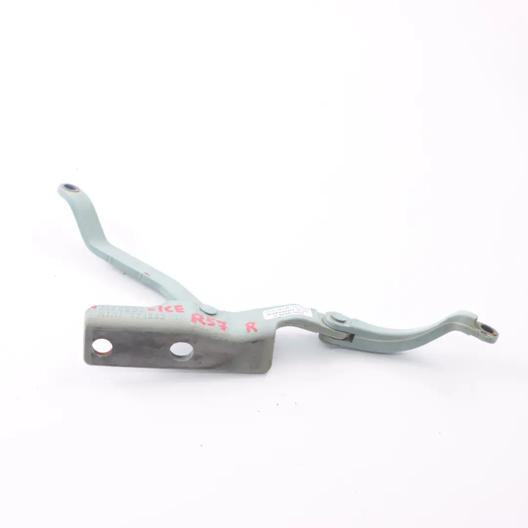 Mini Cabrio R57 Boot Trunk Tailgate Hinge Rear Right O/S Ice Blue B28 7190332 - SKU 2758376-ICE - Part number 2758376
