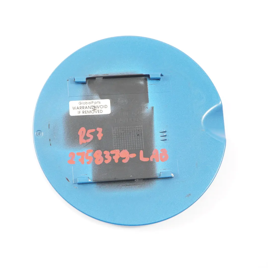 Tankklappe Mini Cooper R57 R58 R59 Tankdeckelabdeckung Laser Blau - A59 7190622 für mit Teilenummer 2758379 Tankklappe Mini Cooper R57 R58 R59 Tankdeckelabdeckung Laser Blau - A59 7190622 - SKU 2758379-LAB - Teilenummer 2758379