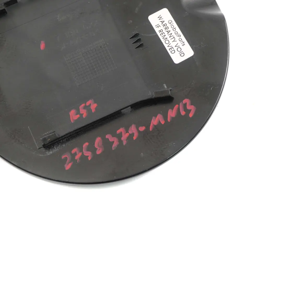 tapon De combustible Midnight Black 7190622 para Mini Cooper R57 R58 1 con número de pieza 2758379 Mini Cooper R57 R58 1 tapon De combustible Midnight Black 7190622 - SKU 2758379-MNB1 - Número de pieza 2758379