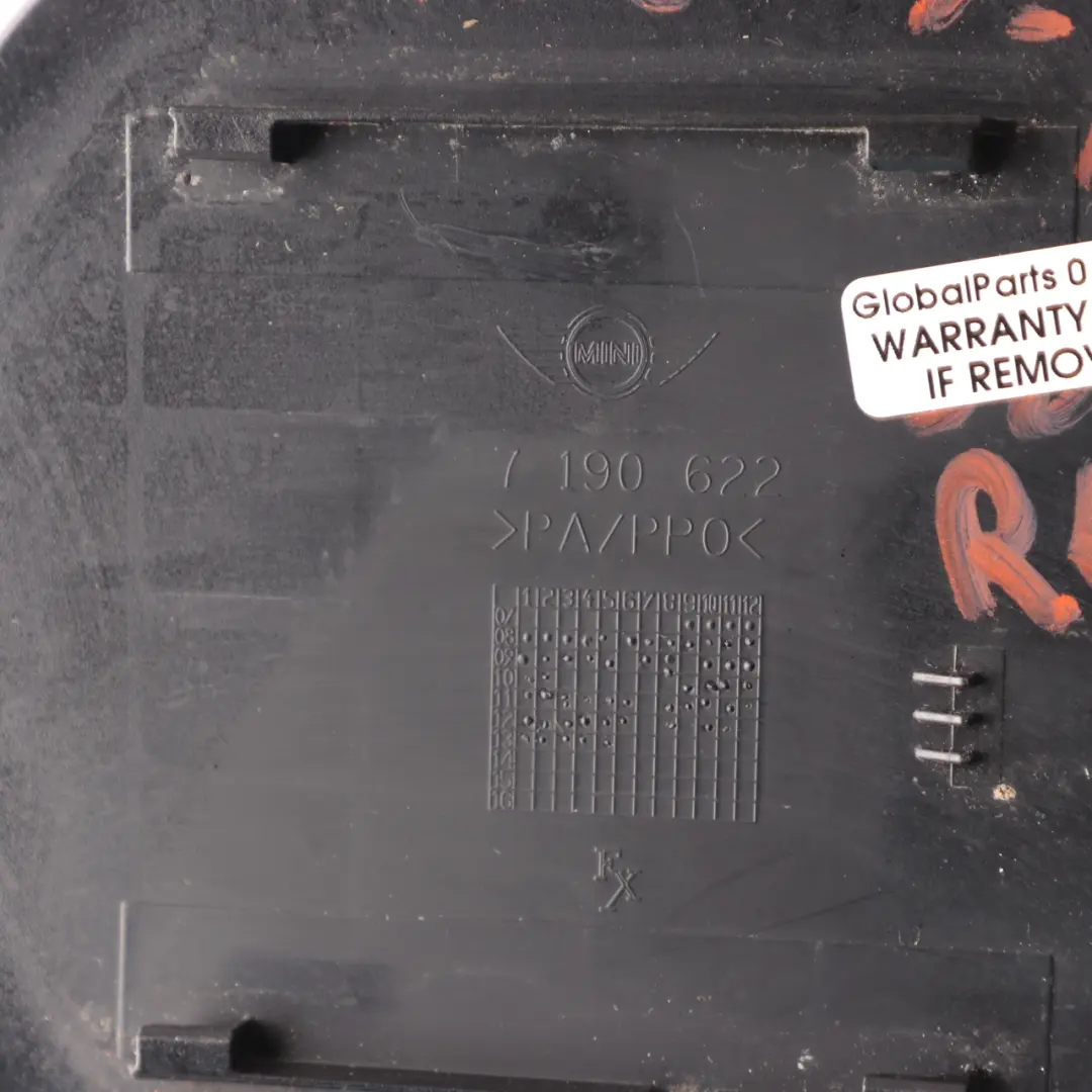 Flap Mini Cooper R57 R58 R59 Filler Cap Cover Midnight Black A94 7190622 to Fuel with Part number 2758379 Fuel Flap Mini Cooper R57 R58 R59 Filler Cap Cover Midnight Black A94 7190622 - SKU 2758379-MNB2 - Part number 2758379