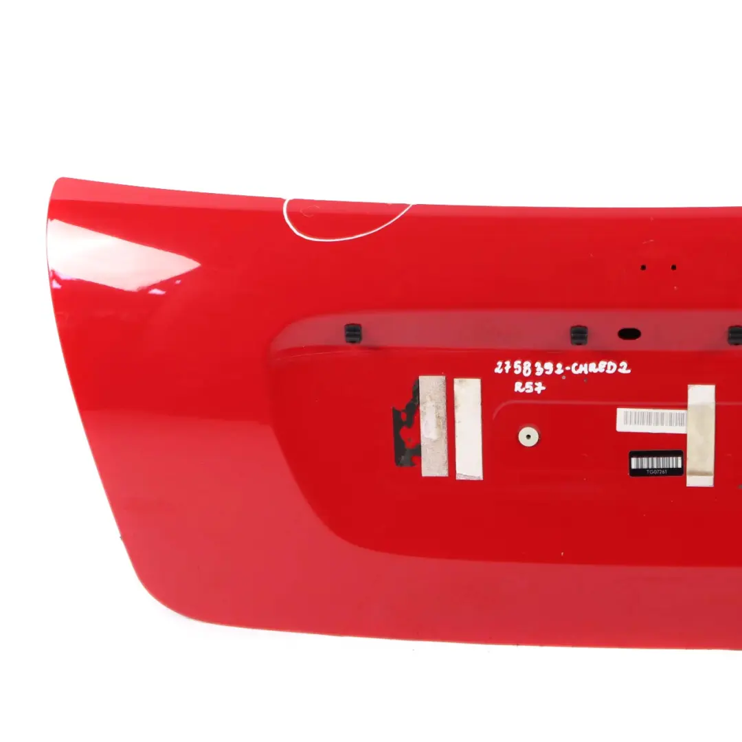 Mini Cooper Cabrio R57 Boot Trunk Lid Tailgate Chili Red - 851 - SKU 2758392-CHRED2 - Part number 2758392