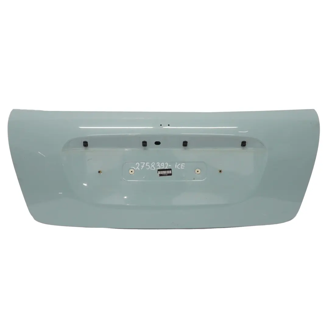 Mini Cabrio R57 Klapa Pokrywa Bagażnika Tył Ice Blue - B28 - SKU 2758392-ICE - Numer Części 2758392