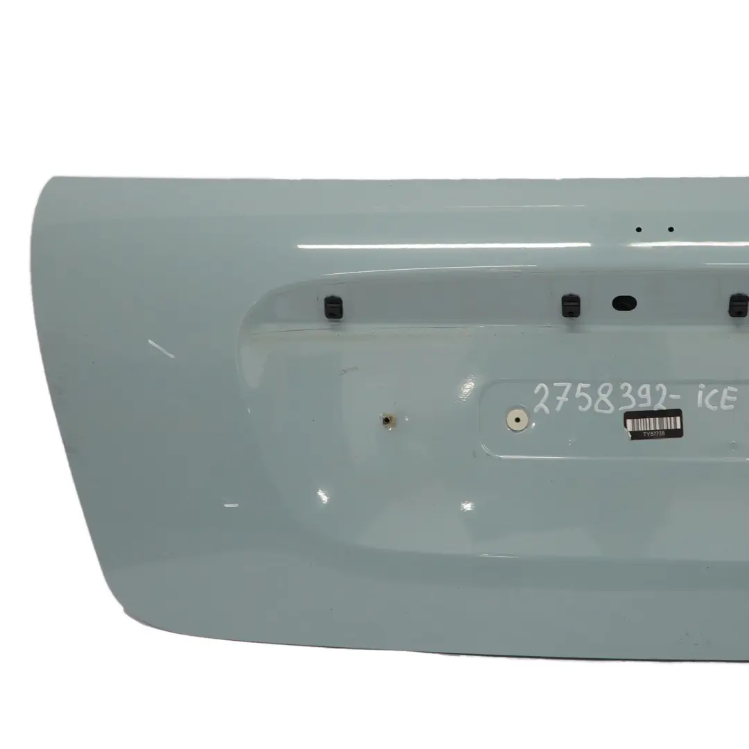 Mini Cabrio R57 Trunk Lid Tailgate Boot Lid Ice Blue - B28 - SKU 2758392-ICE - Part number 2758392
