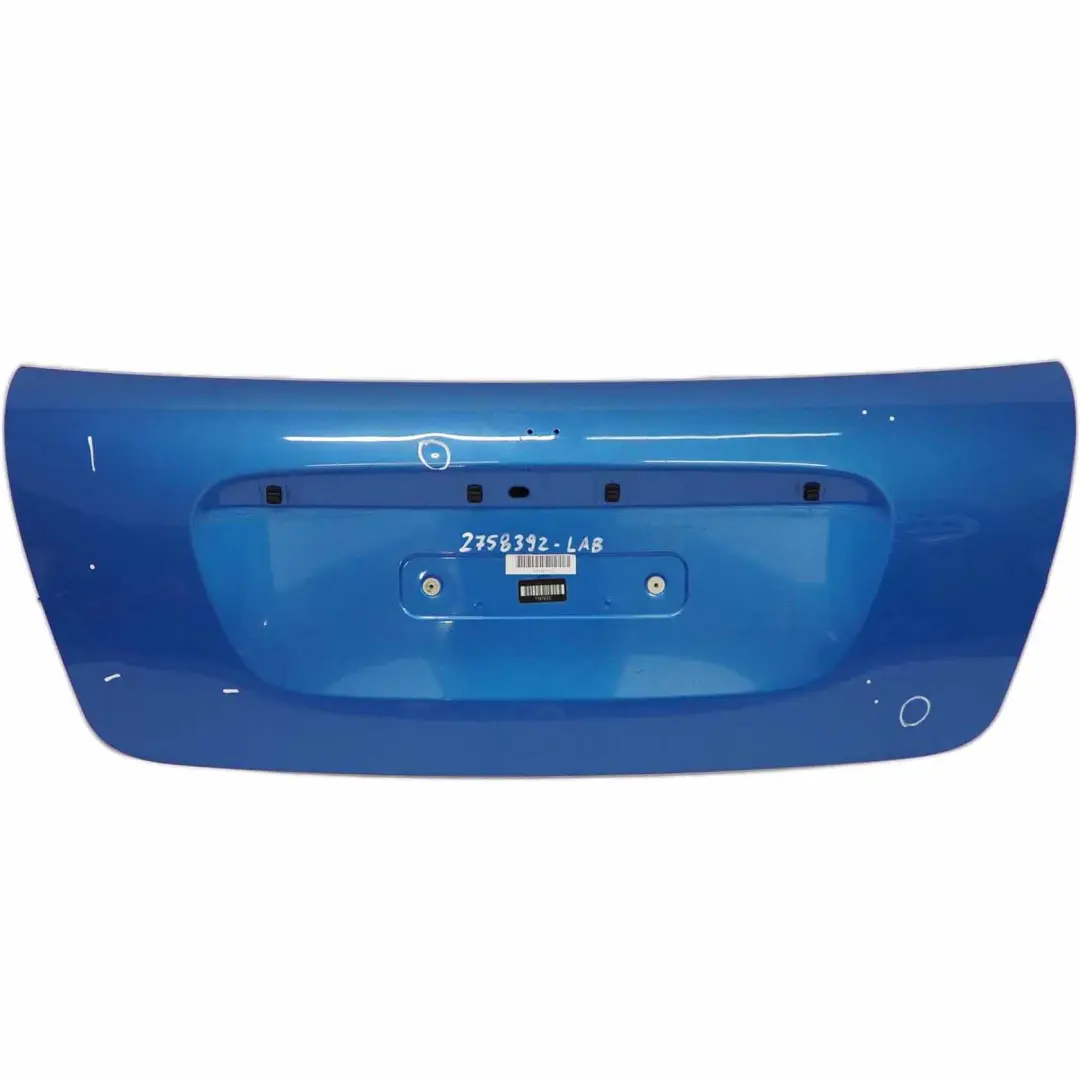  Boot Trunk Lid Mini R57 Cabrio Tailgate Panel Laser Blue Metallic - A59 - SKU 2758392-LAB1 - Part number 2758392