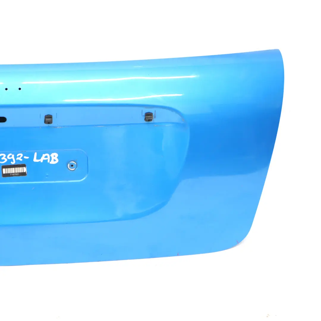 Tapa maletero Cabrio Tailgate Panel Laser Blue Metallic - A59 para Mini R57 con número de pieza 2758392 Mini R57 Tapa maletero Cabrio Tailgate Panel Laser Blue Metallic - A59 - SKU 2758392-LAB - Número de pieza 2758392