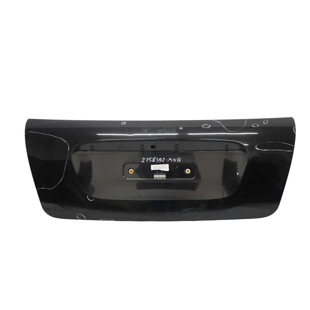 Mini Cabrio R57 Trunk Lid Tailgate Boot Lid Midnight Black Metallic - A94 - SKU 2758392-MNB - Part number 2758392