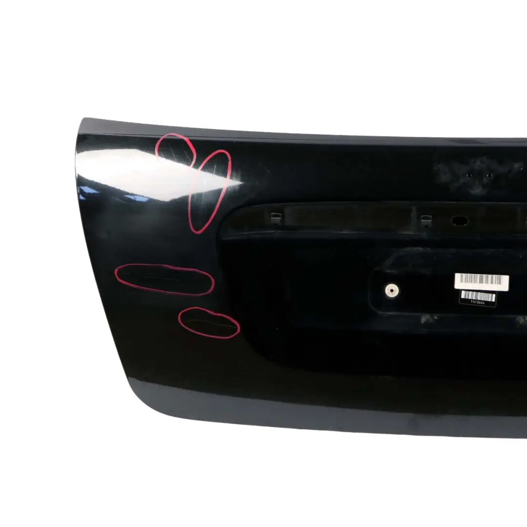 Boot Trunk Lid Tailgate Panel Midnight Black Metallic - A94 to Mini Cabrio R57 with Part number 2758392 Mini Cabrio R57 Boot Trunk Lid Tailgate Panel Midnight Black Metallic - A94 - SKU 2758392-MNB1 - Part number 2758392