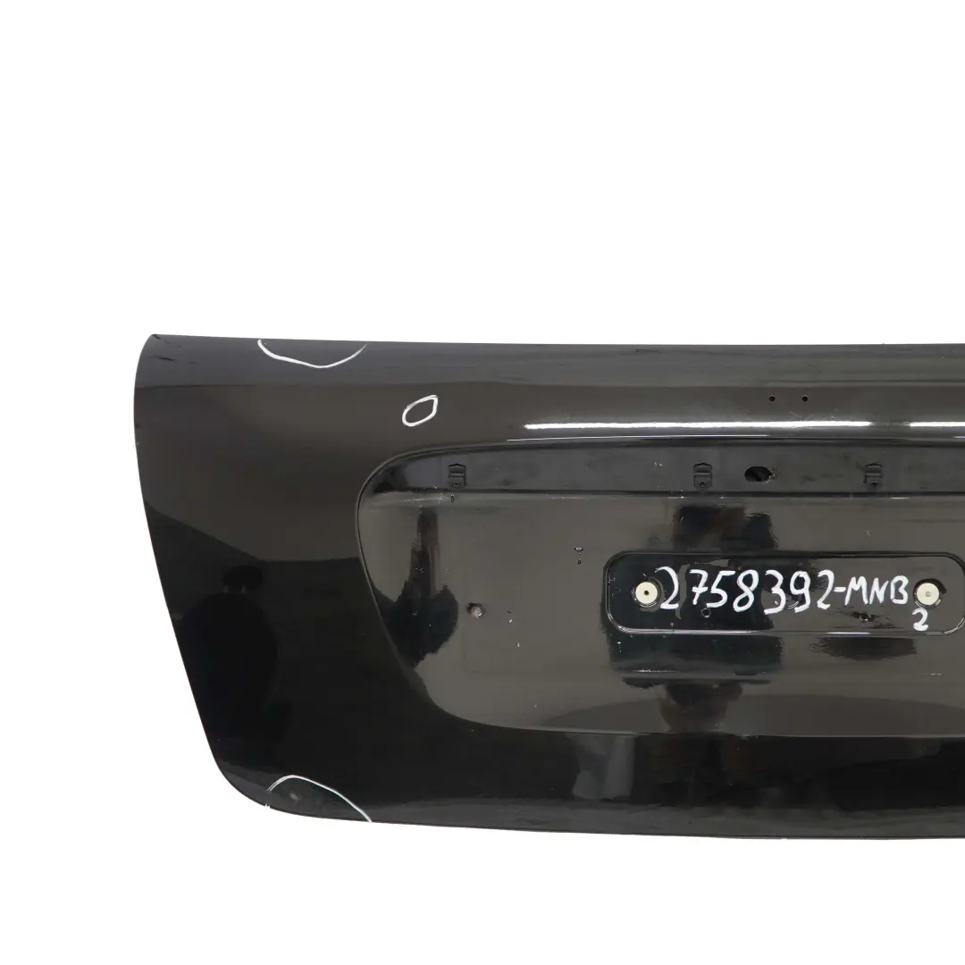 Mini Cabrio R57 Trunk Lid Tailgate Boot Lid Midnight Black Metallic - A94 - SKU 2758392-MNB2 - Part number 2758392