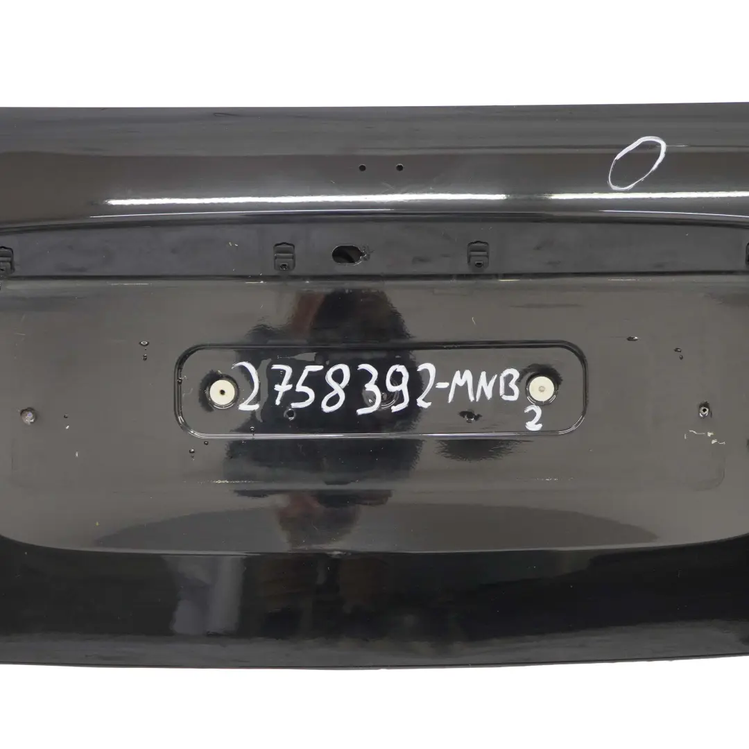 Mini Cabrio R57 Trunk Lid Tailgate Boot Lid Midnight Black Metallic - A94 - SKU 2758392-MNB2 - Part number 2758392