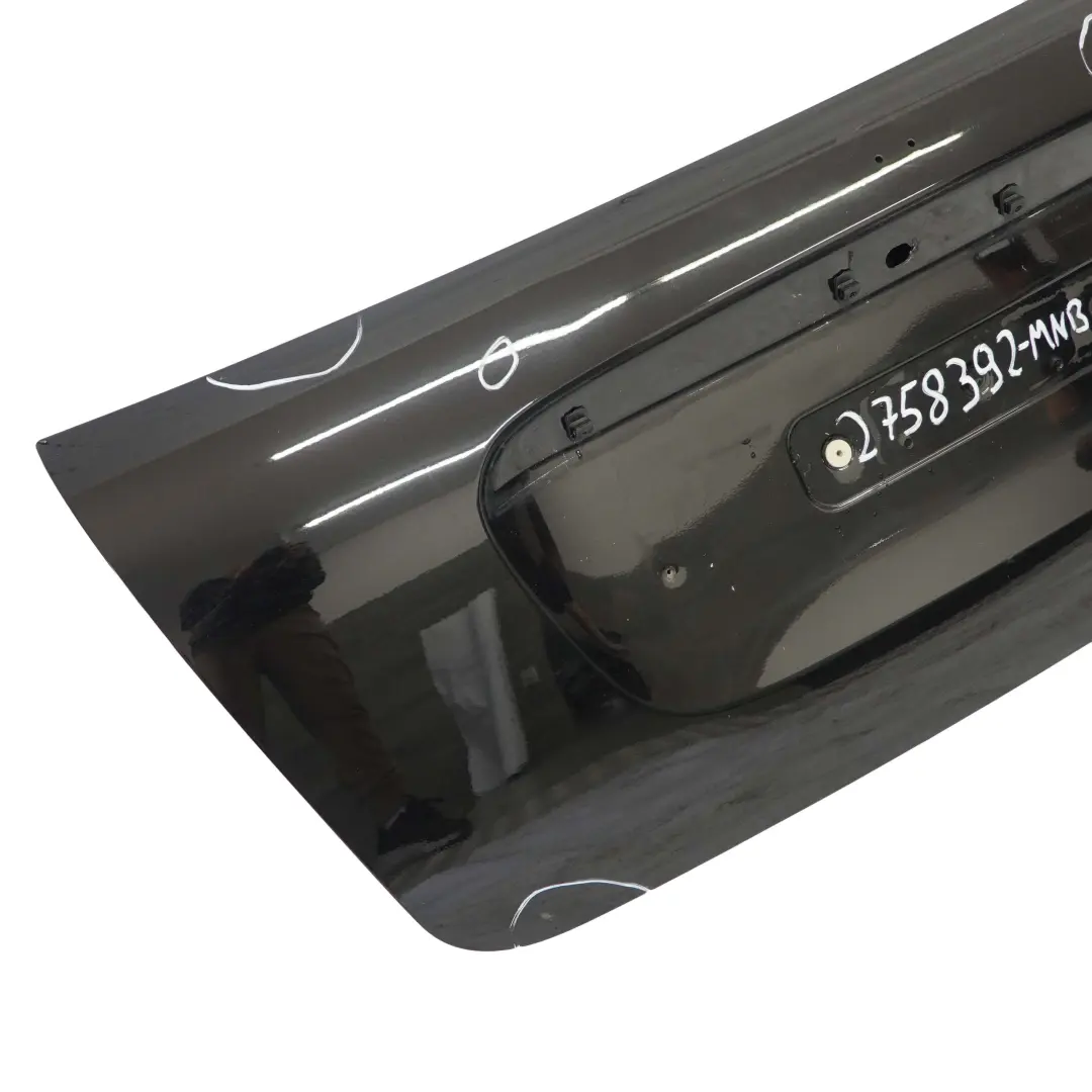 Mini Cabrio R57 Trunk Lid Tailgate Boot Lid Midnight Black Metallic - A94 - SKU 2758392-MNB2 - Part number 2758392