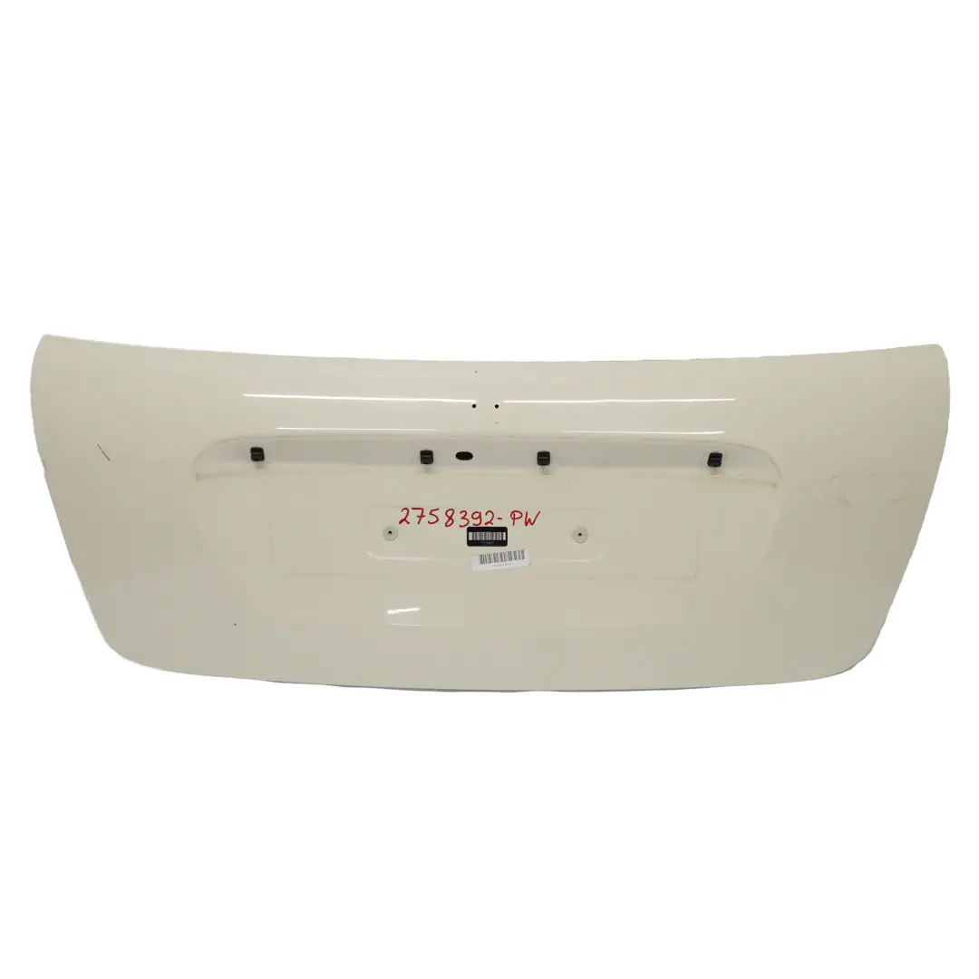 Trunk Lid Tailgate Boot Lid Pepper White - 850 to Mini Cabrio Convertible R57 with Part number 2758392 Mini Cabrio Convertible R57 Trunk Lid Tailgate Boot Lid Pepper White - 850 - SKU 2758392-PW - Part number 2758392